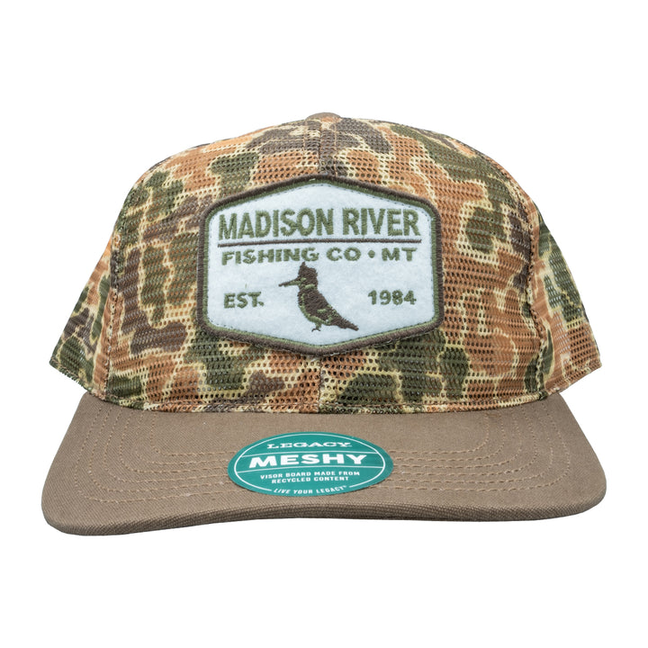 MRFC Logo Meshy Hat Duck Camo - Madison River Fishing Company