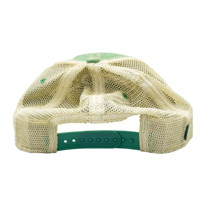 MRFC Logo Old Favorite Trucker Kelly Green - Madison River Fishing Company