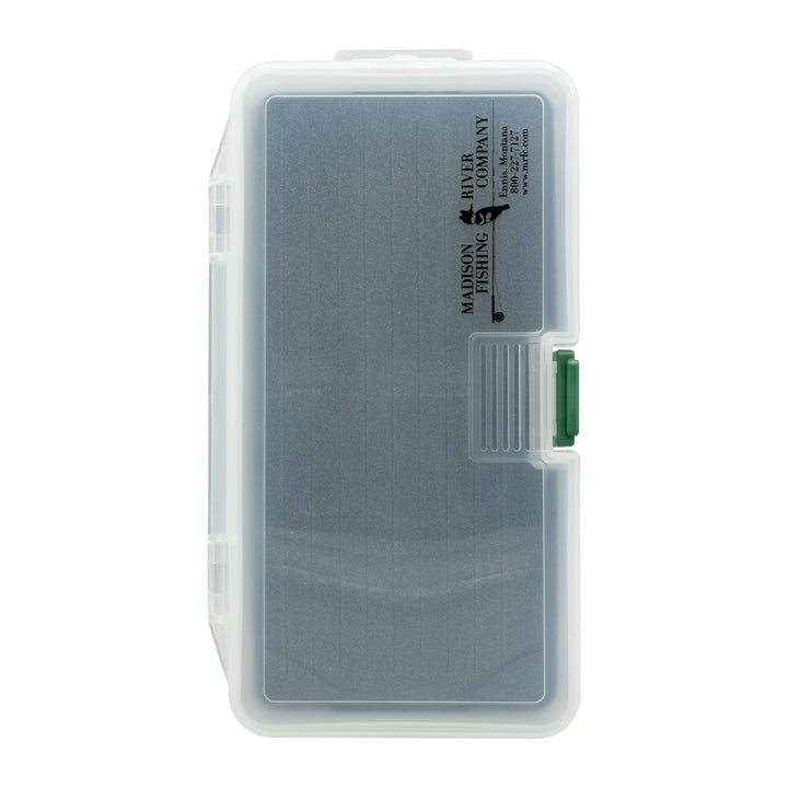 Meiho MRFC Logo Slit Foam Fly Box Small - Madison River Fishing Company