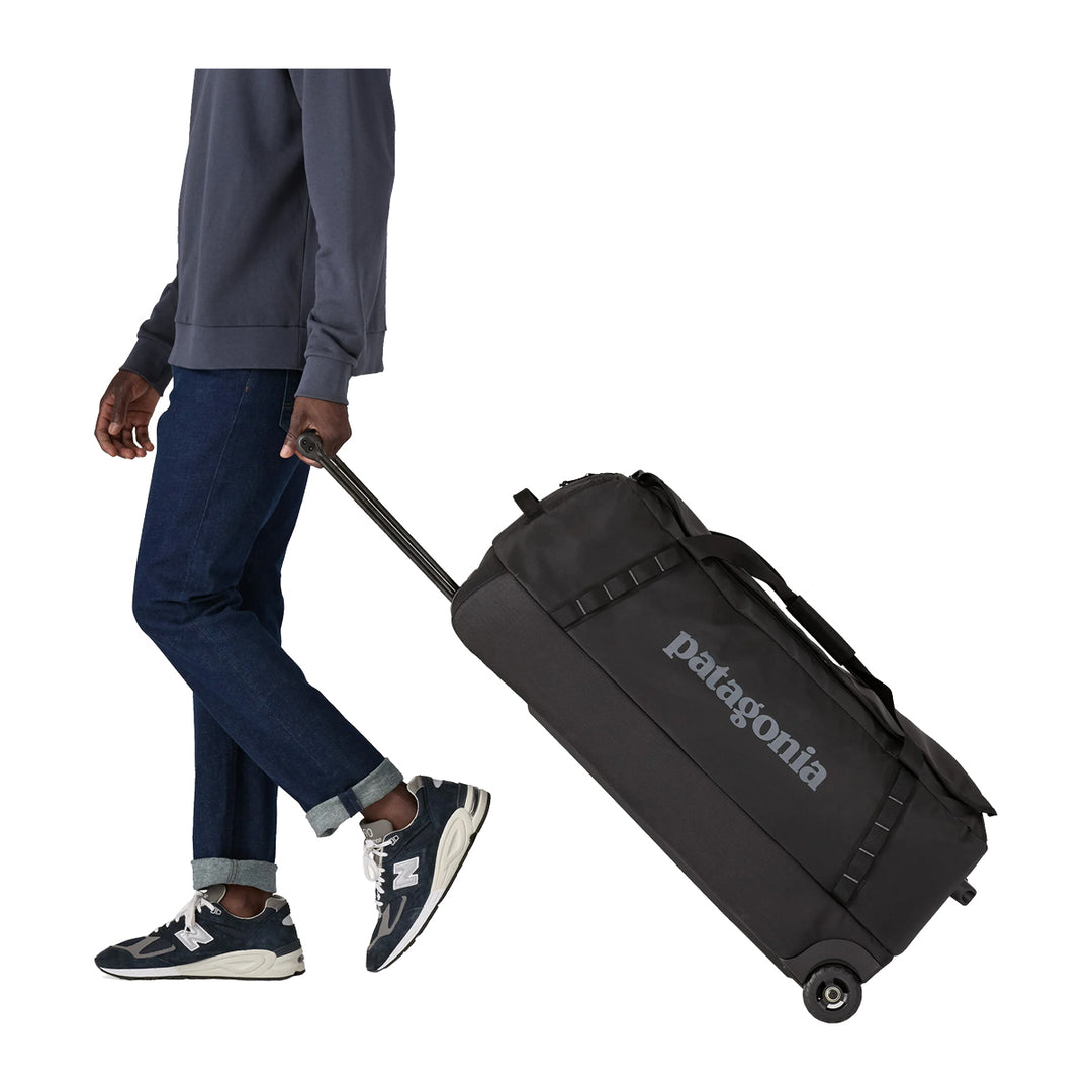 rolling patagonia duffel Patagonia Black Hole Wheeled Duffel 100 L Black