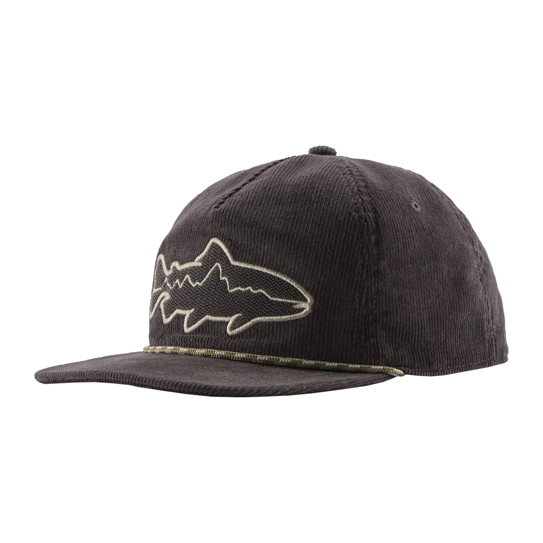 Patagonia Fly Catcher Hat Fitz Roy Trout: Ink Black