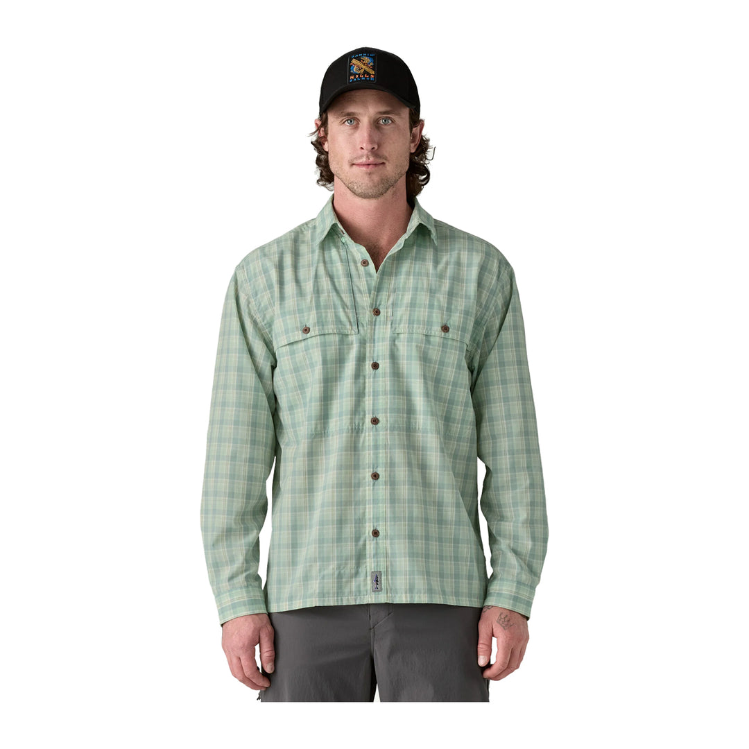 Patagonia L/S Island Hopper Shirt Dipper: Rinsed Green - Madison River Fishing Company
