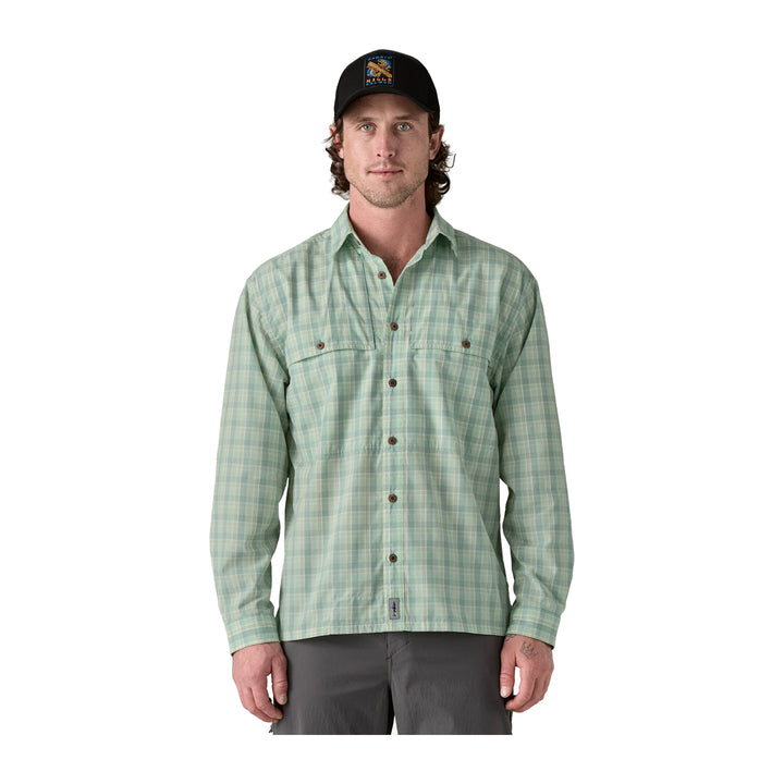 Patagonia L/S Island Hopper Shirt Dipper: Rinsed Green - Madison River Fishing Company