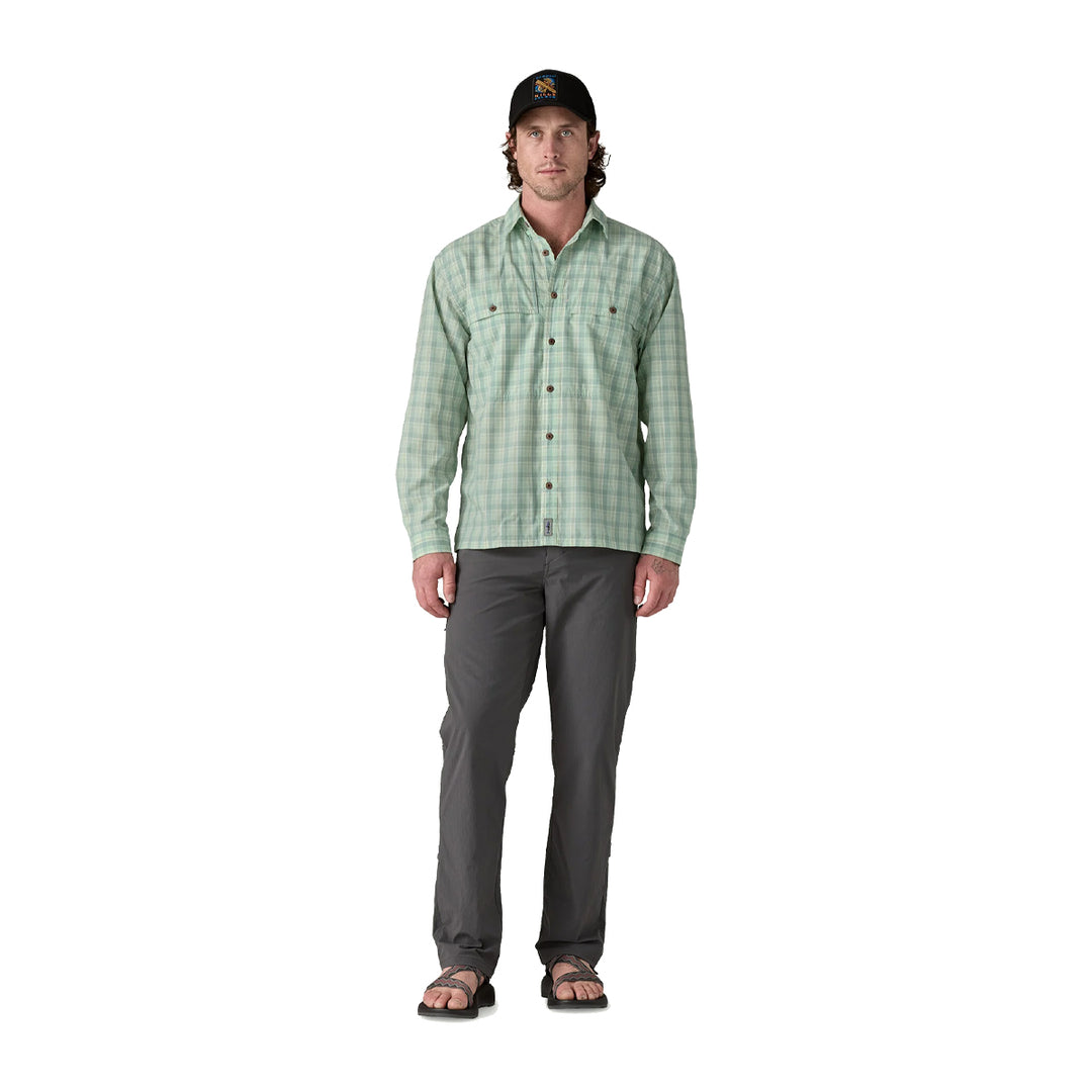 Patagonia L/S Island Hopper Shirt Dipper: Rinsed Green - Madison River Fishing Company