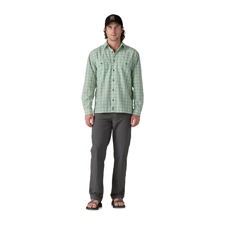 Patagonia L/S Island Hopper Shirt Dipper: Rinsed Green - Madison River Fishing Company
