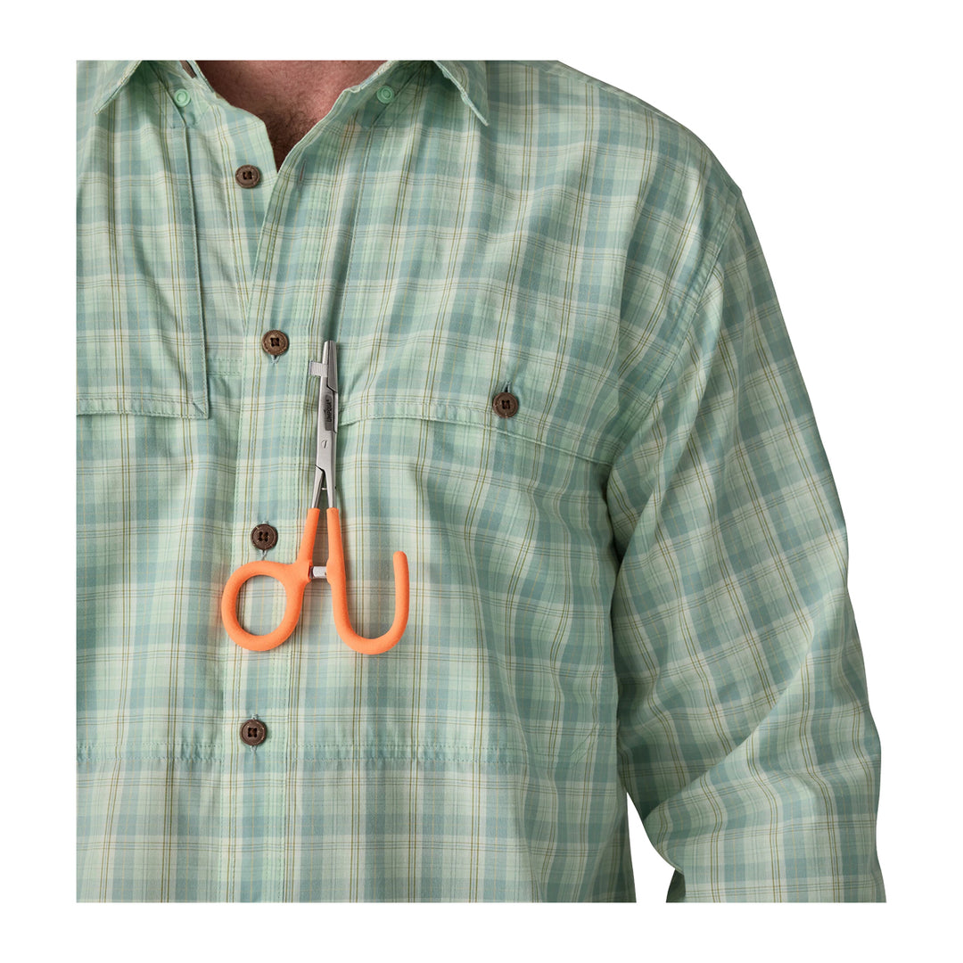 Patagonia L/S Island Hopper Shirt Dipper: Rinsed Green - Madison River Fishing Company