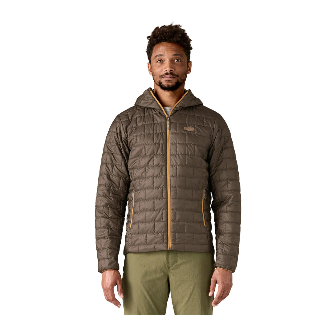 Patagonia Nano Puff Fitz Roy Trout Hoody Otter Brown - Madison River Fishing Company