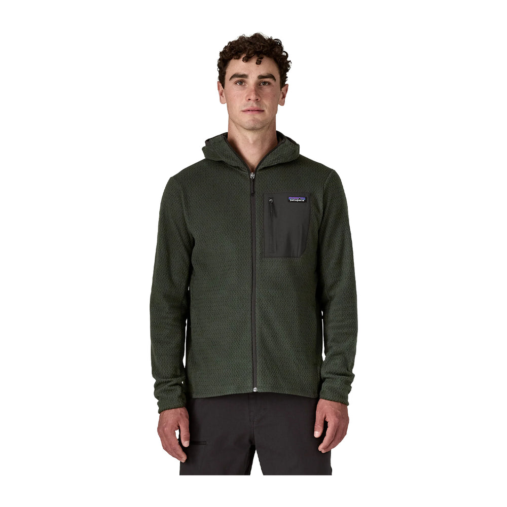 Patagonia R1 Air Full-Zip Hoody Old Growth Green