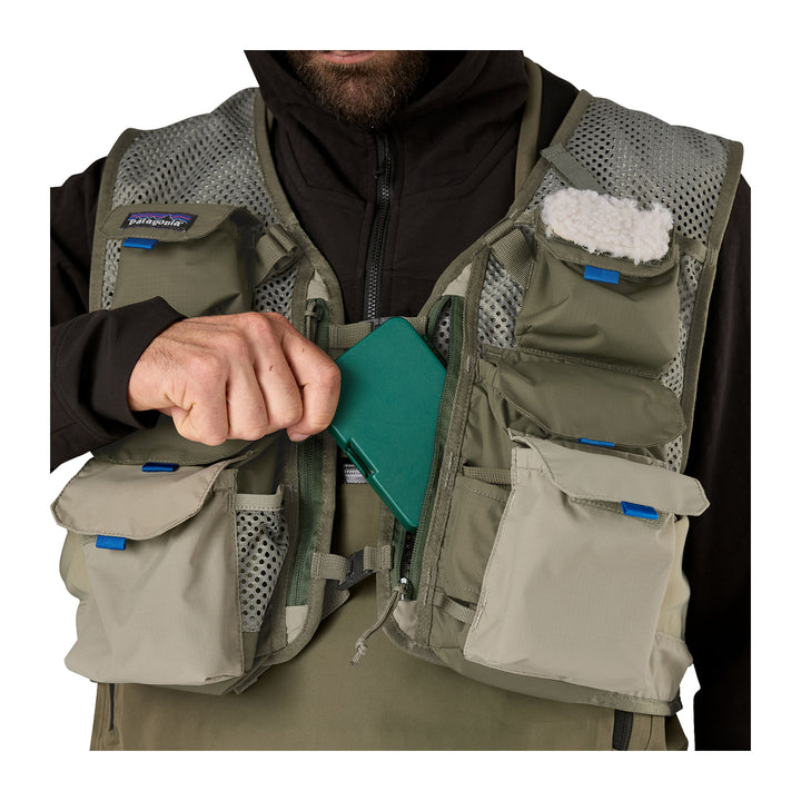 Patagonia Stealth Pack Vest River Rock Green - Madison River Fishing Company
