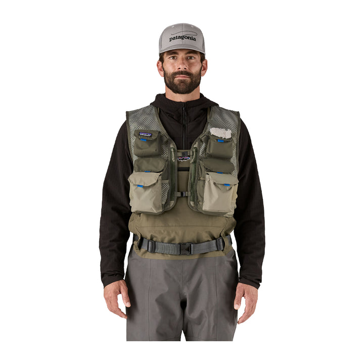 Patagonia Stealth Pack Vest River Rock Green - Madison River Fishing Company