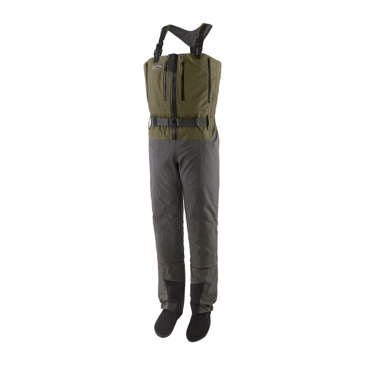 Patagonia Swiftcurrent Expedition Zip Front Waders Basin Green - Madison River Fishing Company