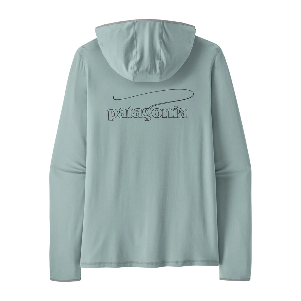 Patagonia Tropic Comfort Natural Graphic Hoody Casting Logo: Thermal Blue