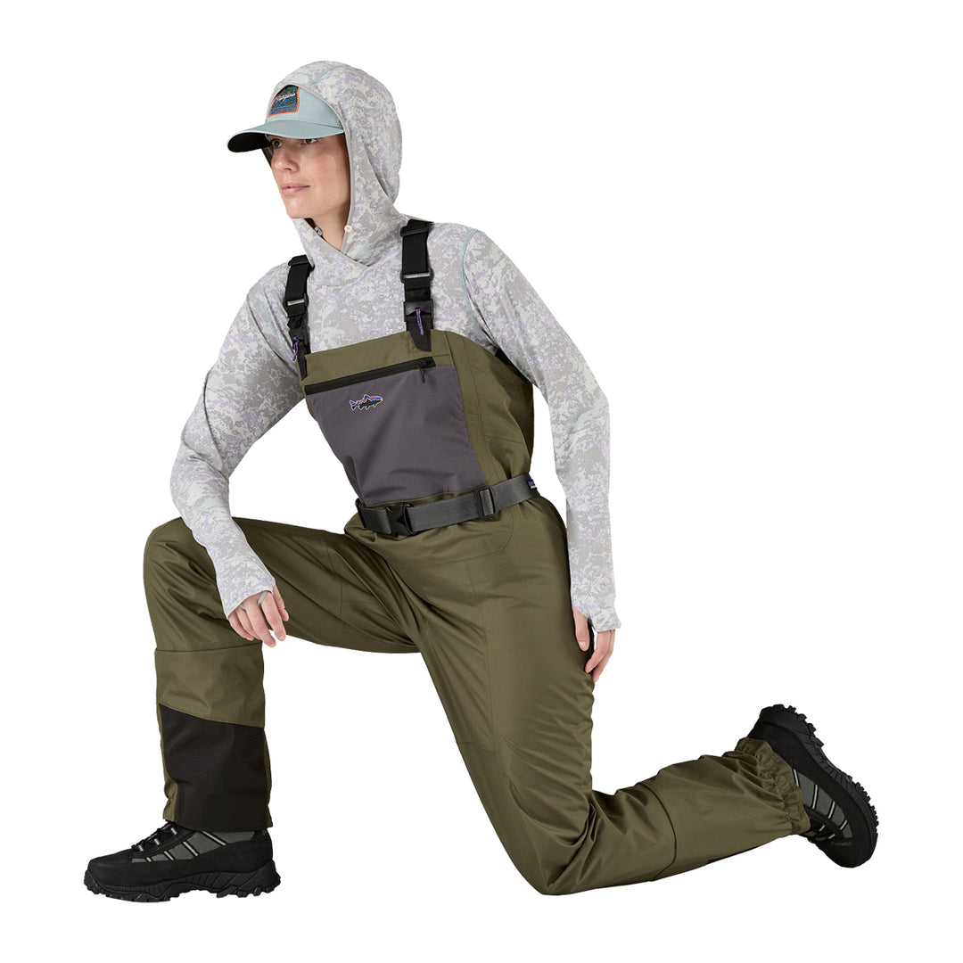 Patagonia Women's Swiftcurrent Traverse Waders Basin Green - Madison River Fishing Company