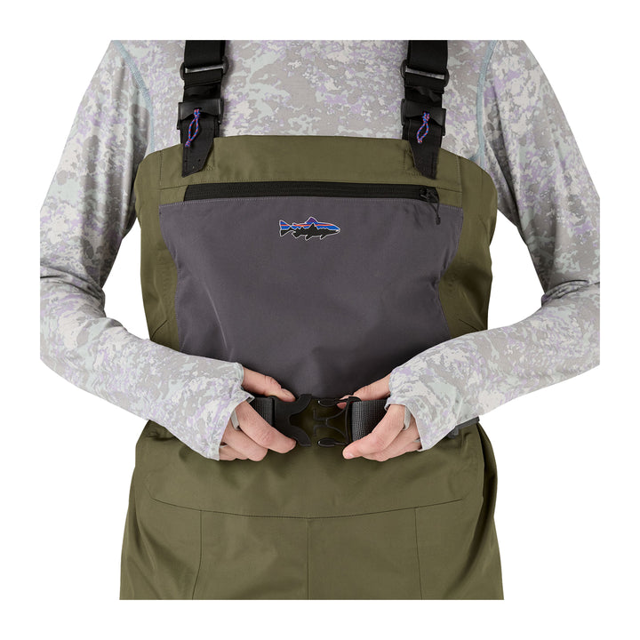 Patagonia Women's Swiftcurrent Traverse Waders Basin Green - Madison River Fishing Company