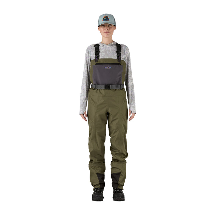 Patagonia Women's Swiftcurrent Traverse Waders Basin Green - Madison River Fishing Company