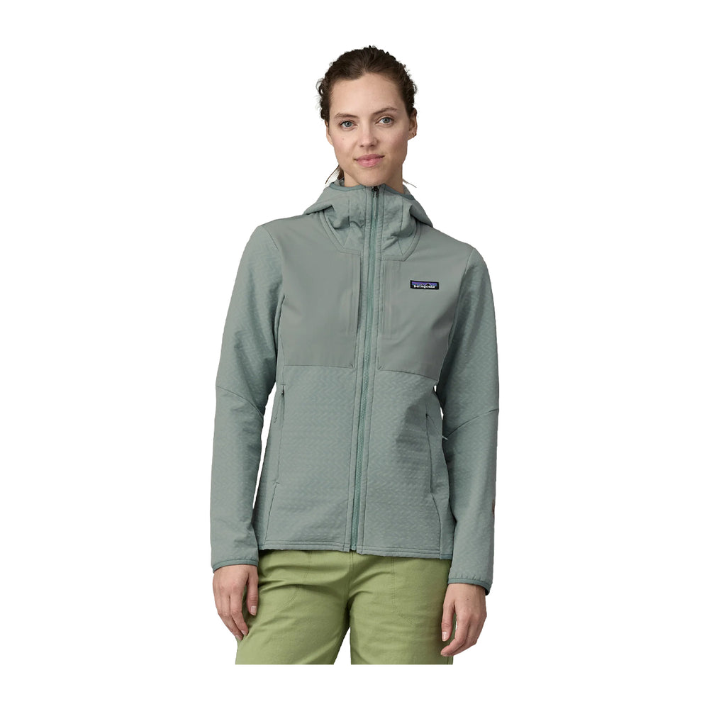 Patagonia Womens R2 CrossStrata Hoody Thermal Blue