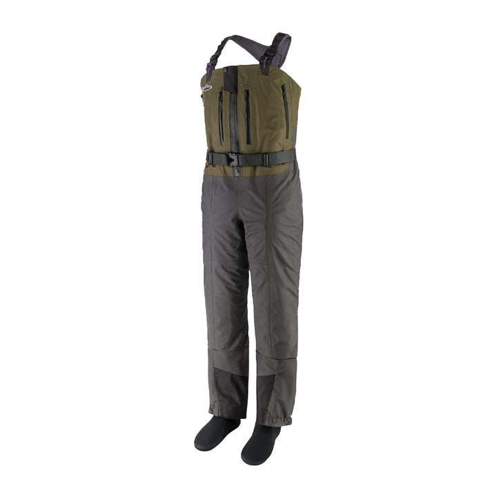 Patagonia Womens Swiftcurrent Expedition Zip Front Waders Basin Green - Madison River Fishing Company