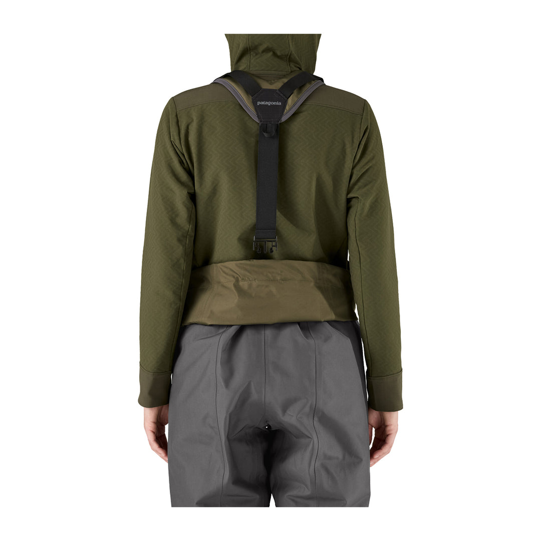 Patagonia Womens Swiftcurrent Expedition Zip Front Waders Basin Green - Madison River Fishing Company