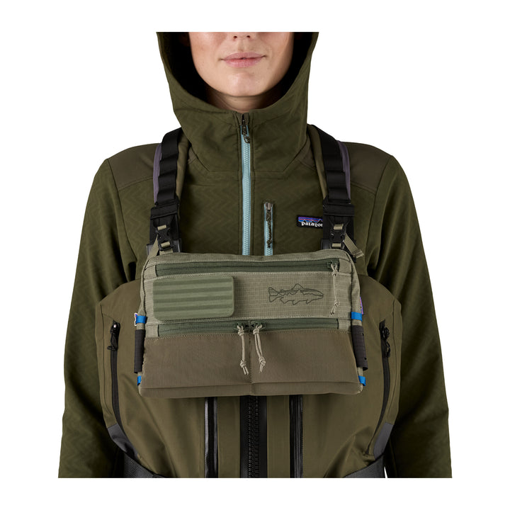 Patagonia Womens Swiftcurrent Expedition Zip Front Waders Basin Green - Madison River Fishing Company