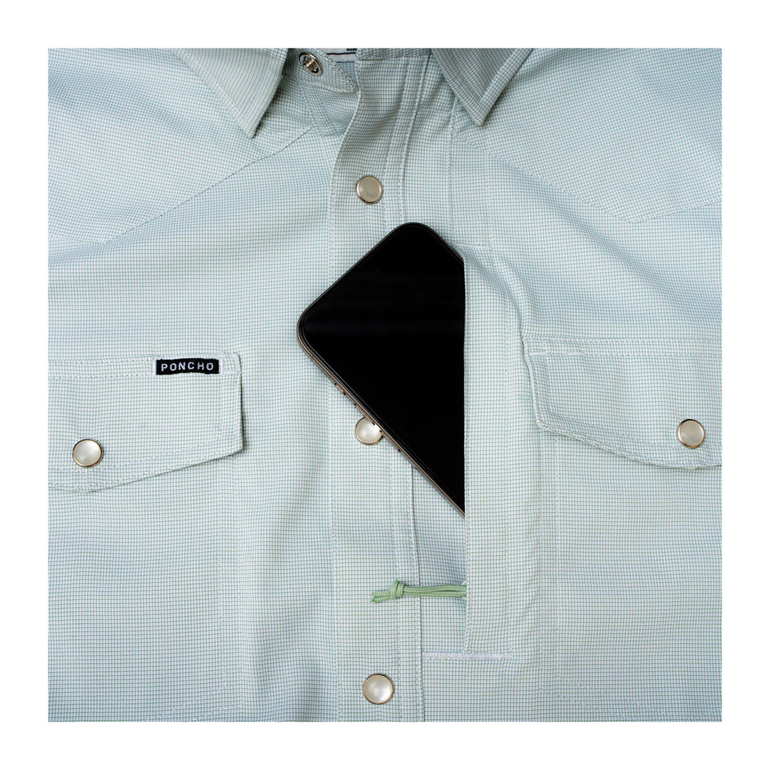 Poncho The Alpine Western LS Shirt - Madison River Fishing Company