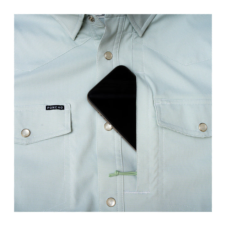 Poncho The Alpine Western LS Shirt - Madison River Fishing Company