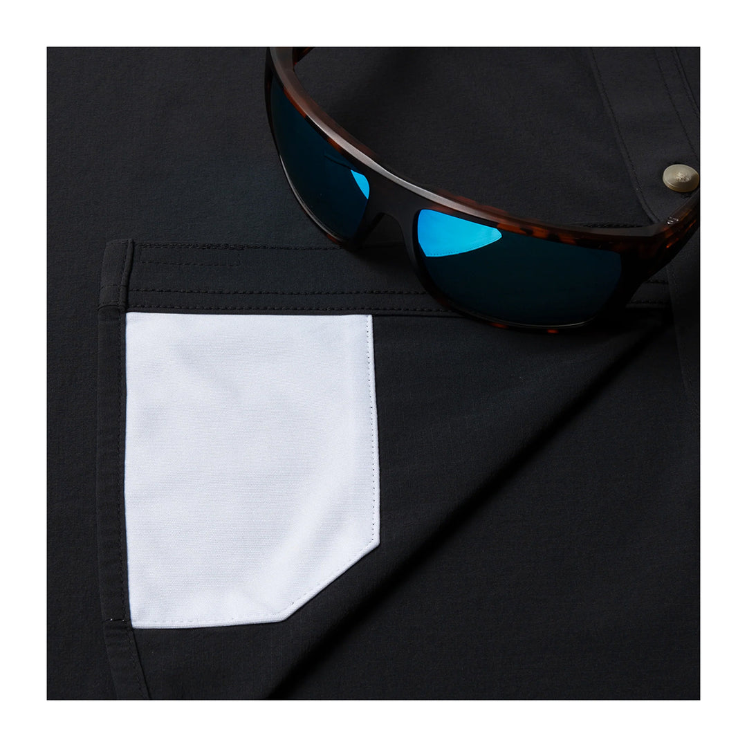 Poncho The Charro Western Tuff-Thread Shirt Regular Black (Jet Black)