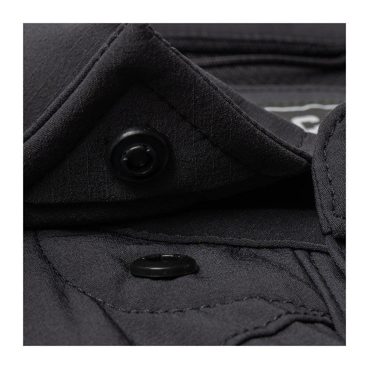 Poncho The Charro Western Tuff-Thread Shirt Regular Black (Jet Black)