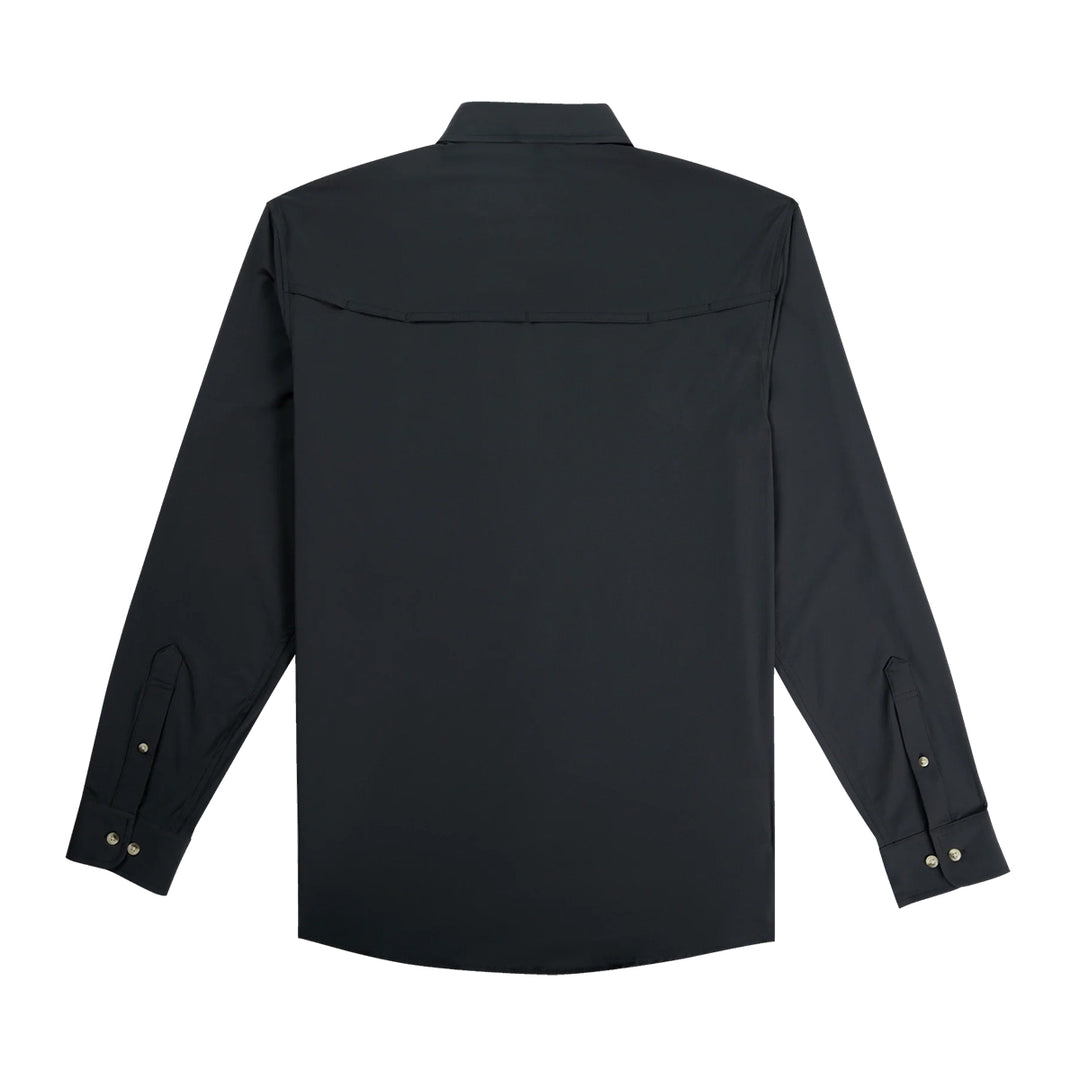 Poncho The Charro Western Tuff-Thread Shirt Regular Black (Jet Black)