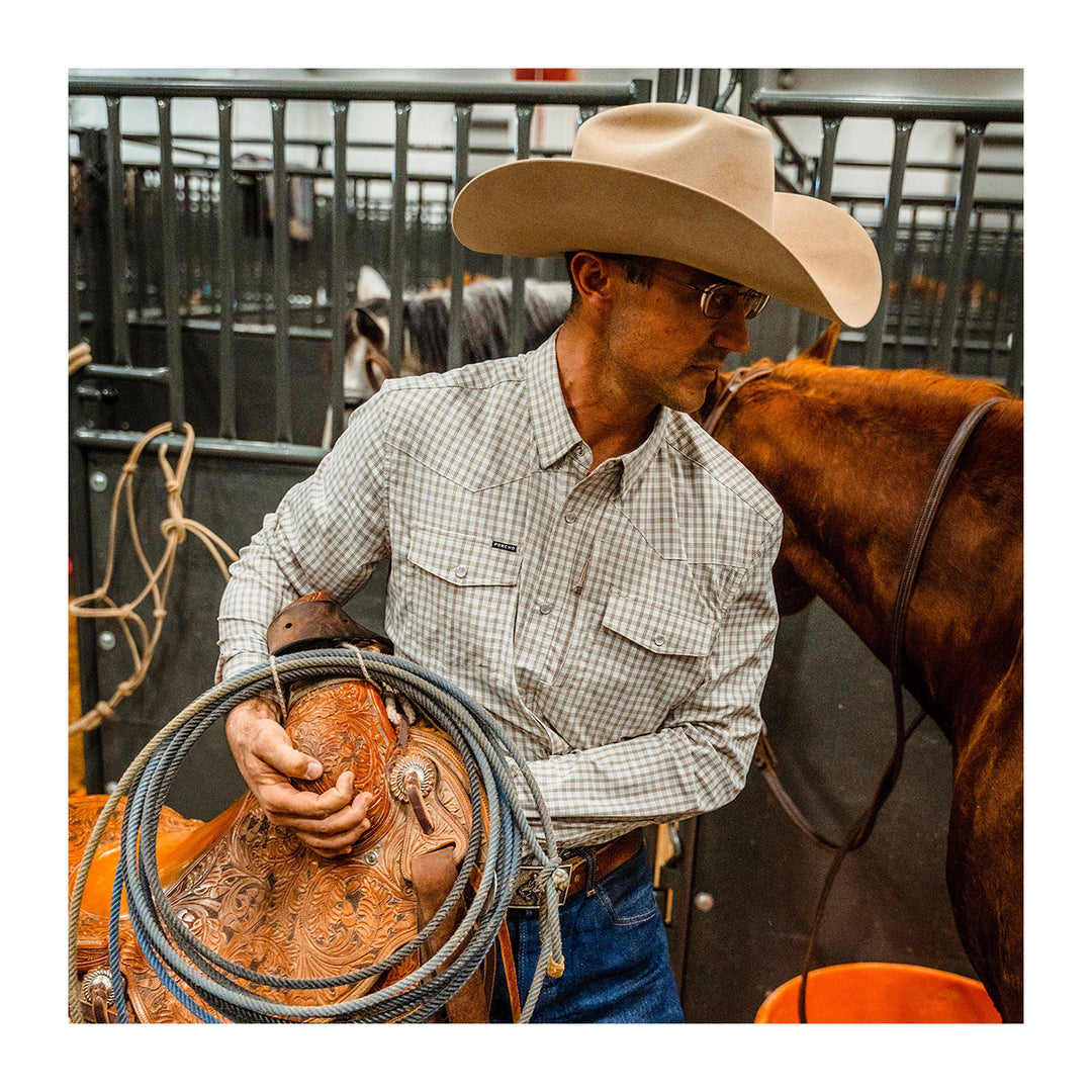 Poncho The Guthrie Western LS Shirt - Madison River Fishing Company