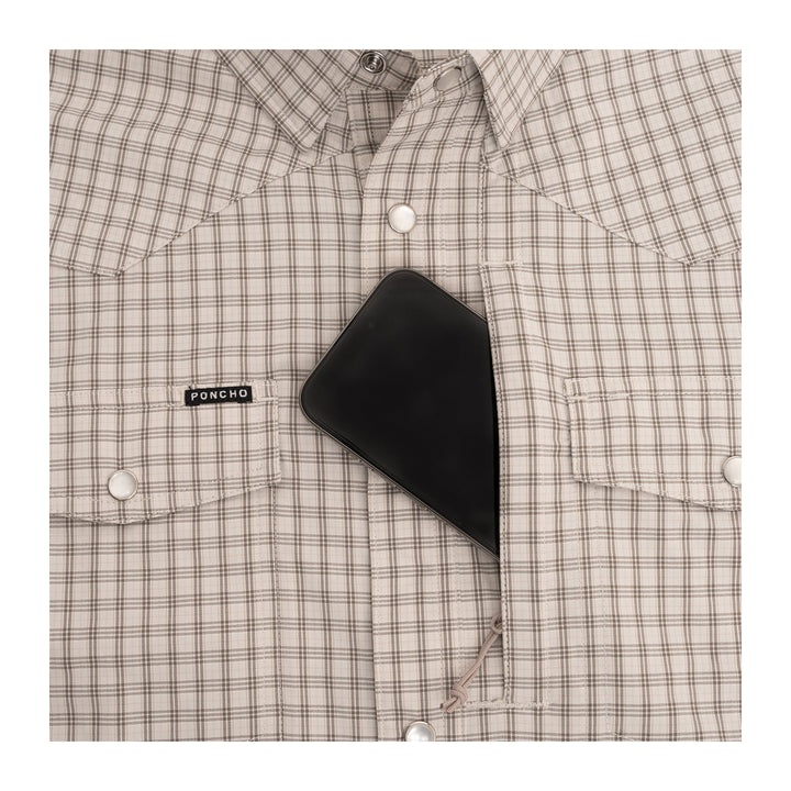 Poncho The Guthrie Western LS Shirt - Madison River Fishing Company