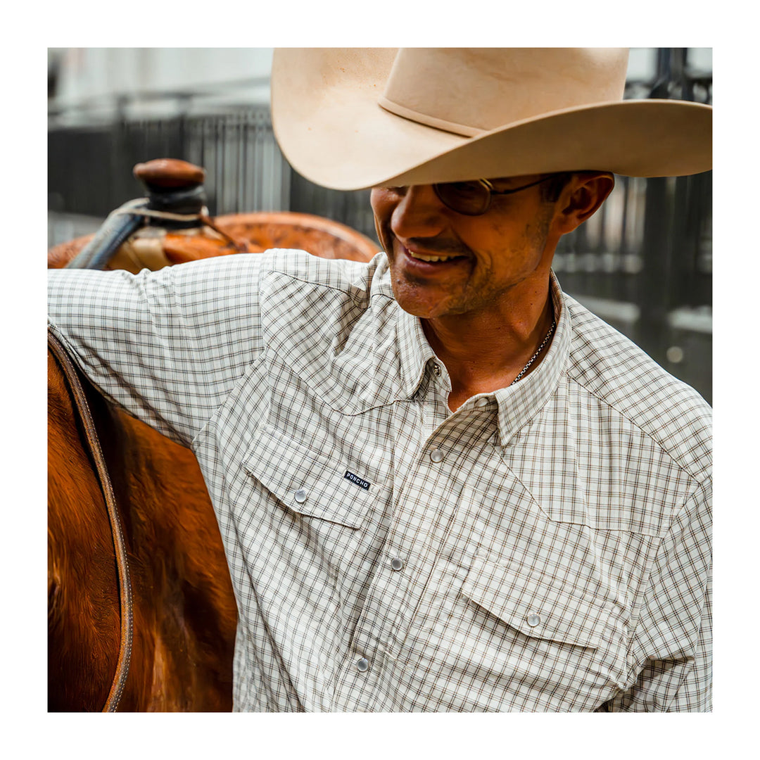 Poncho The Guthrie Western LS Shirt - Madison River Fishing Company