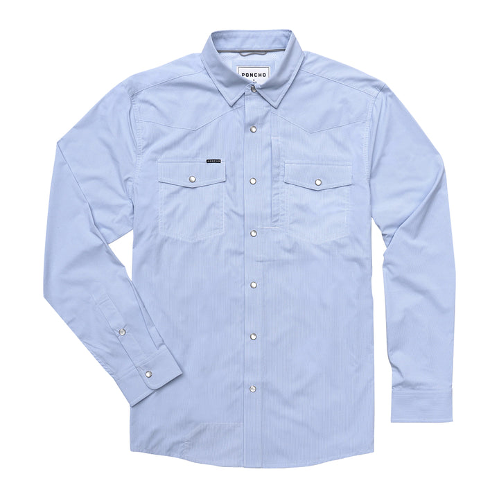 Poncho The Nueces Western LS Shirt - Madison River Fishing Company