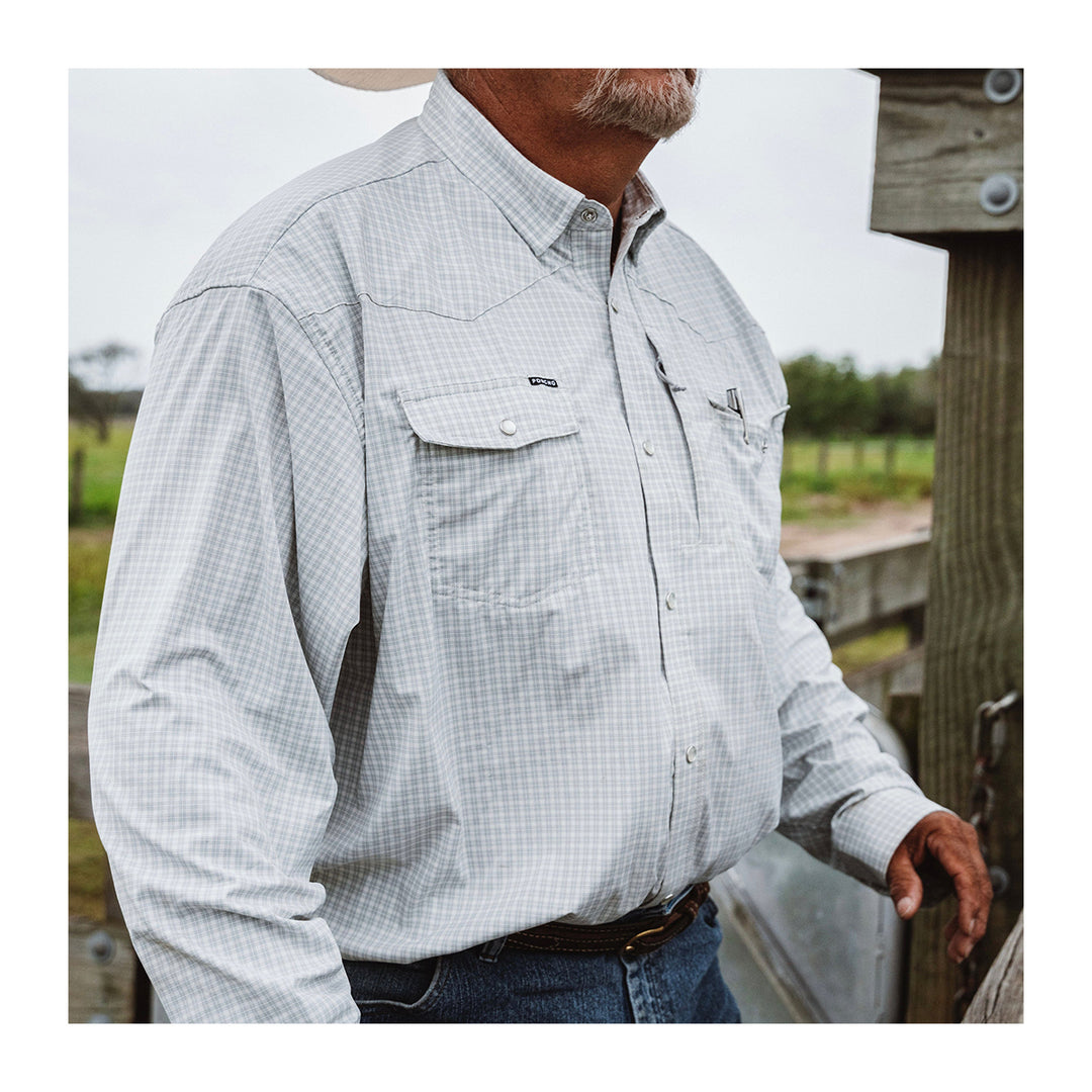 Poncho The Lonesome Dove Western LS Shirt - Madison River Fishing Company