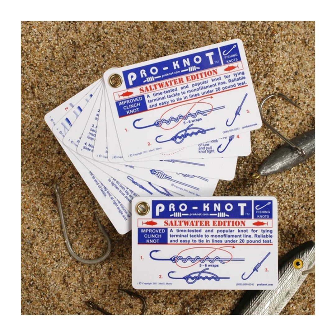 Pro-Knot Fishing Knot Cards Saltwater - Madison River Fishing Company