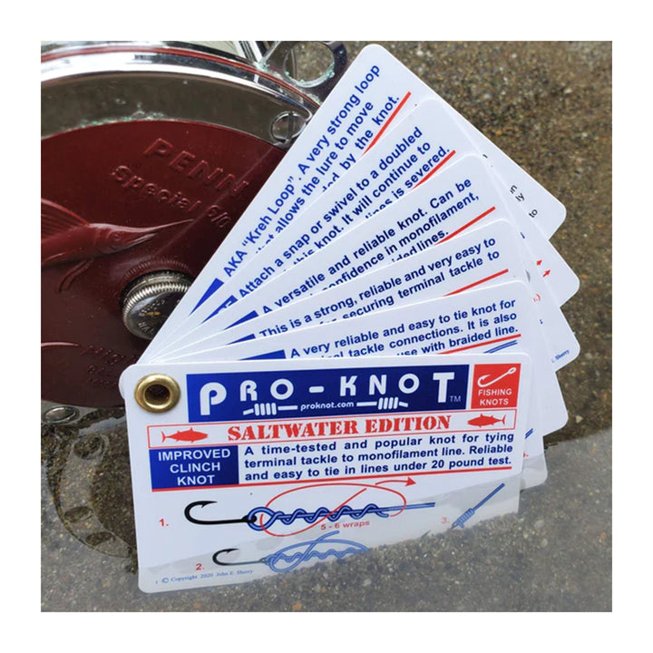 Pro-Knot Fishing Knot Cards Saltwater - Madison River Fishing Company