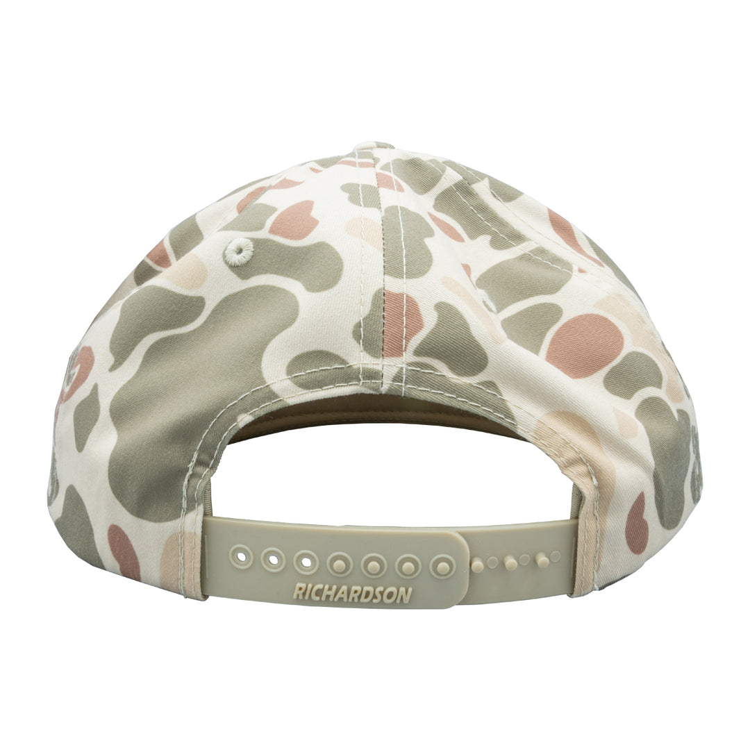 Richardson MRFC Logo 256P Harvest Duck Camo/Light Brown - Madison River Fishing Company