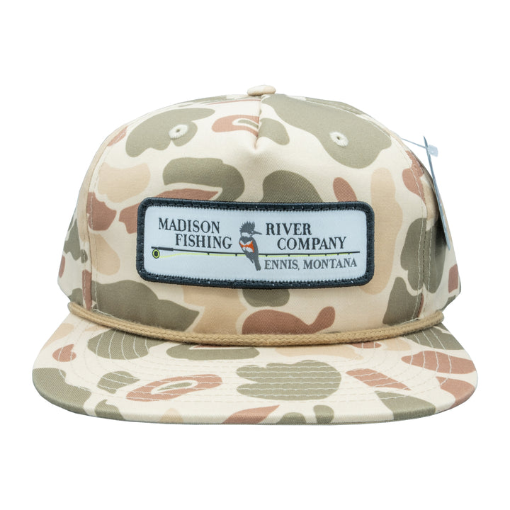 Richardson MRFC Logo 256P Harvest Duck Camo/Light Brown - Madison River Fishing Company