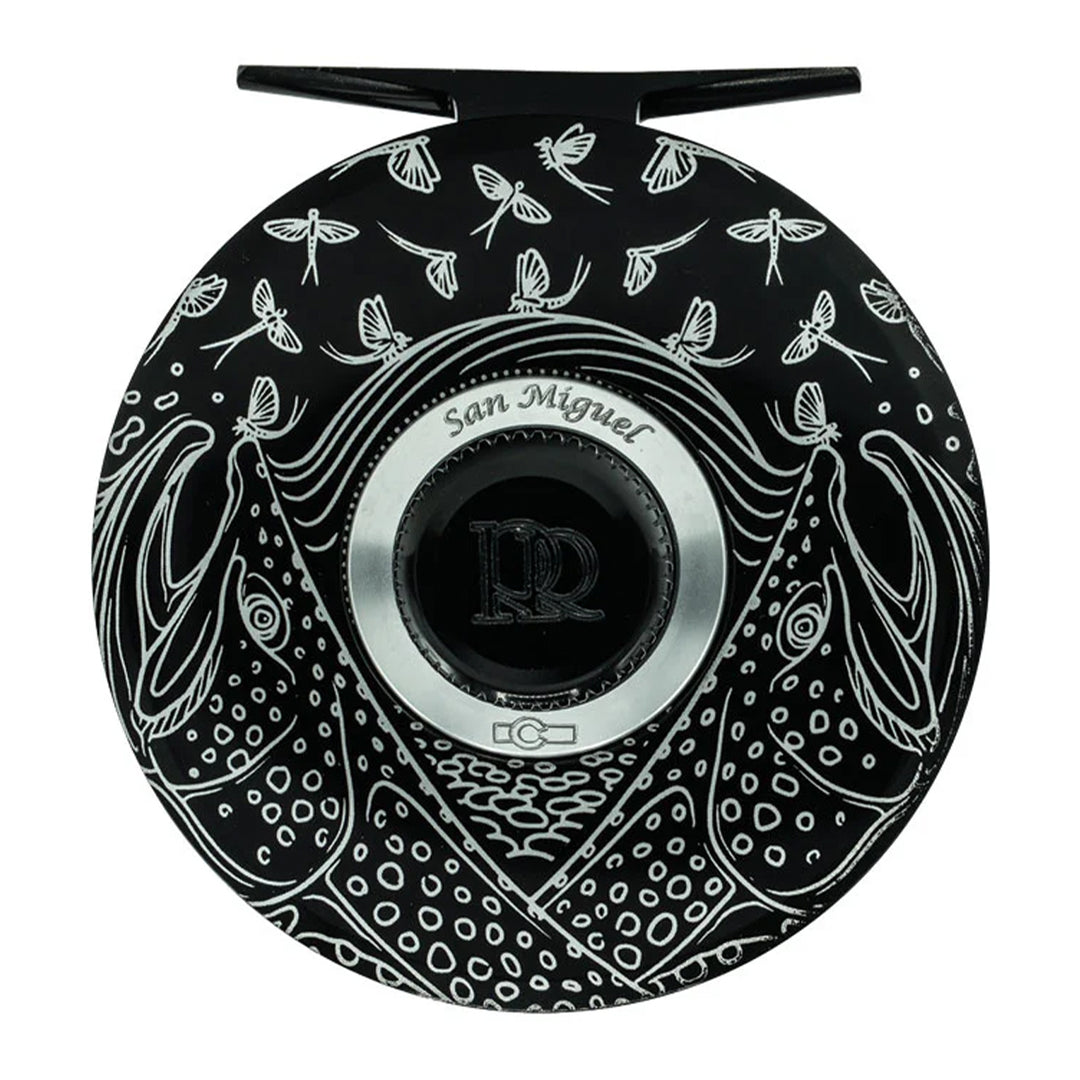 Ross San Miguel Fly Reel 5/6 Underwood Mayfly Flurry Gloss Black #10 of 100