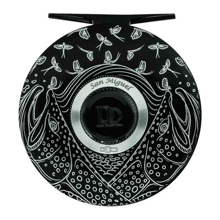 Ross San Miguel Fly Reel 5/6 Underwood Mayfly Flurry Gloss Black #10 of 100