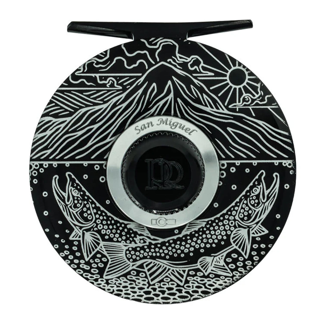 Ross San Miguel Fly Reel 5/6 Underwood Ridge Risers Gloss Black #15 of 100