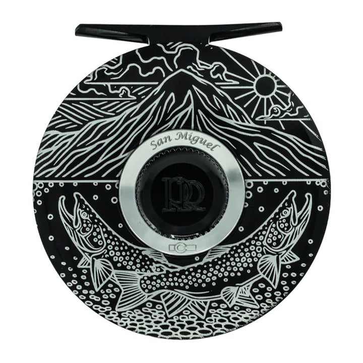 Ross San Miguel Fly Reel 5/6 Underwood Ridge Risers Gloss Black #15 of 100