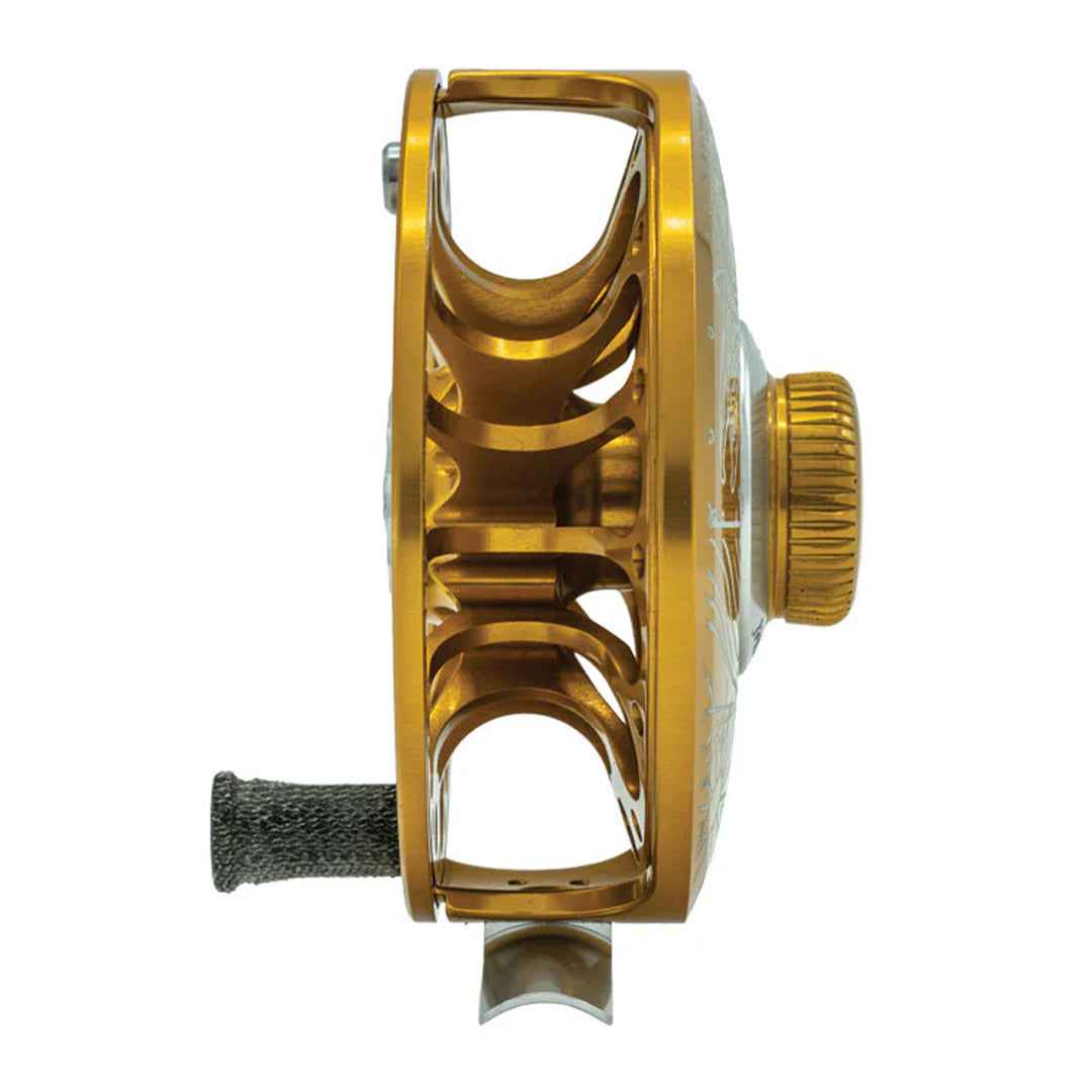 Ross San Miguel Fly Reel 5/6 Underwood Ridge Risers Gloss Gold #16 of 100