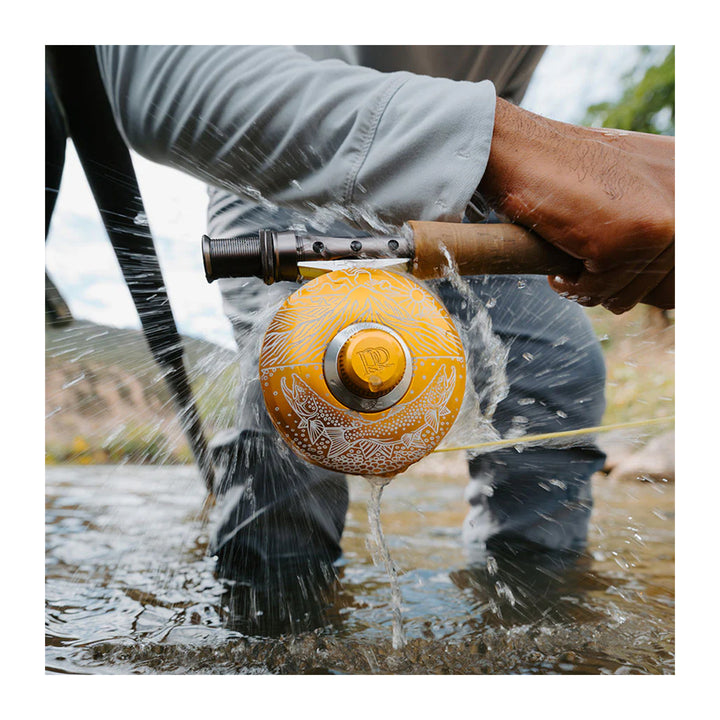 Ross San Miguel Fly Reel 5/6 Underwood Ridge Risers Gloss Gold #16 of 100