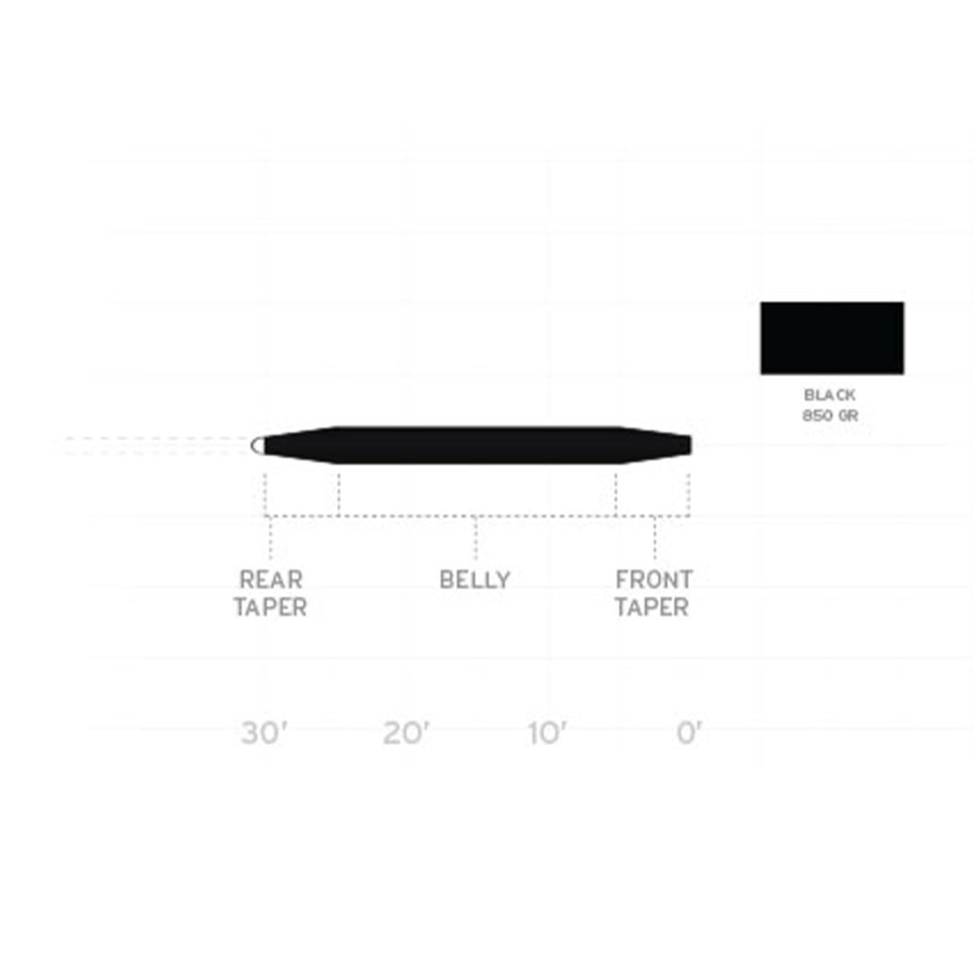 Scientific Anglers Shooting Deep Water Express ST-850Gr Sink 8 Black - Madison River Fishing Company