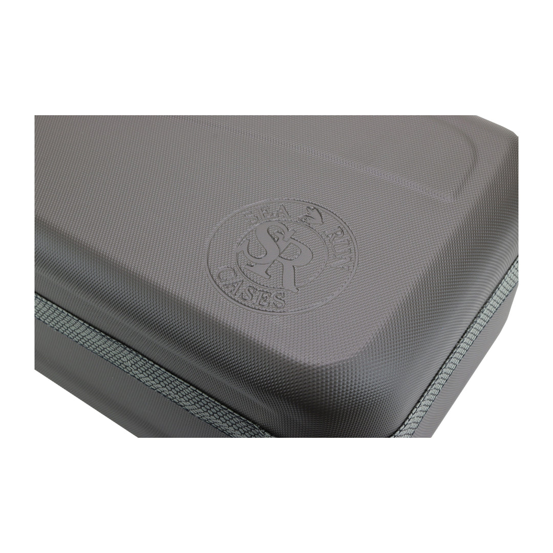 Sea Run Norfork Expedition Fly Fishing Rod & Reel Travel Case 9'6" Rod Espresso/Fish Scale