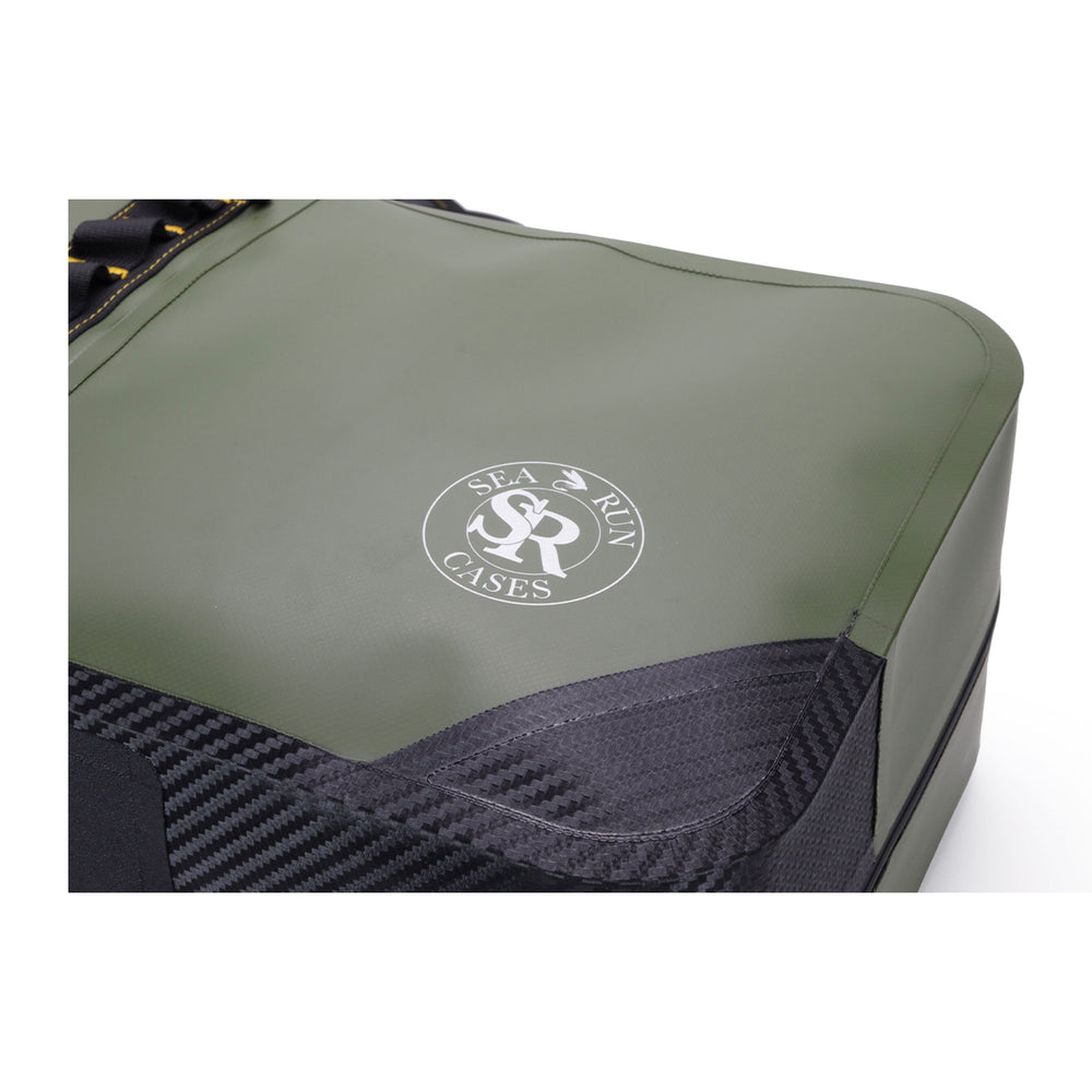 Sea Run Norfork Expedition Fly Fishing Rod & Reel Travel Case Waterproof Cover Green