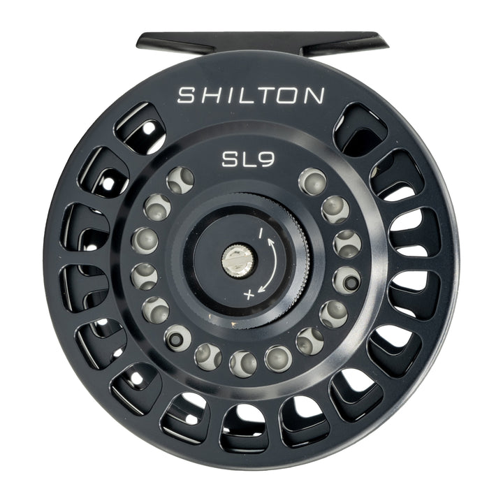 Shilton SL9 (-10wt) Reel Black - Madison River Fishing Company