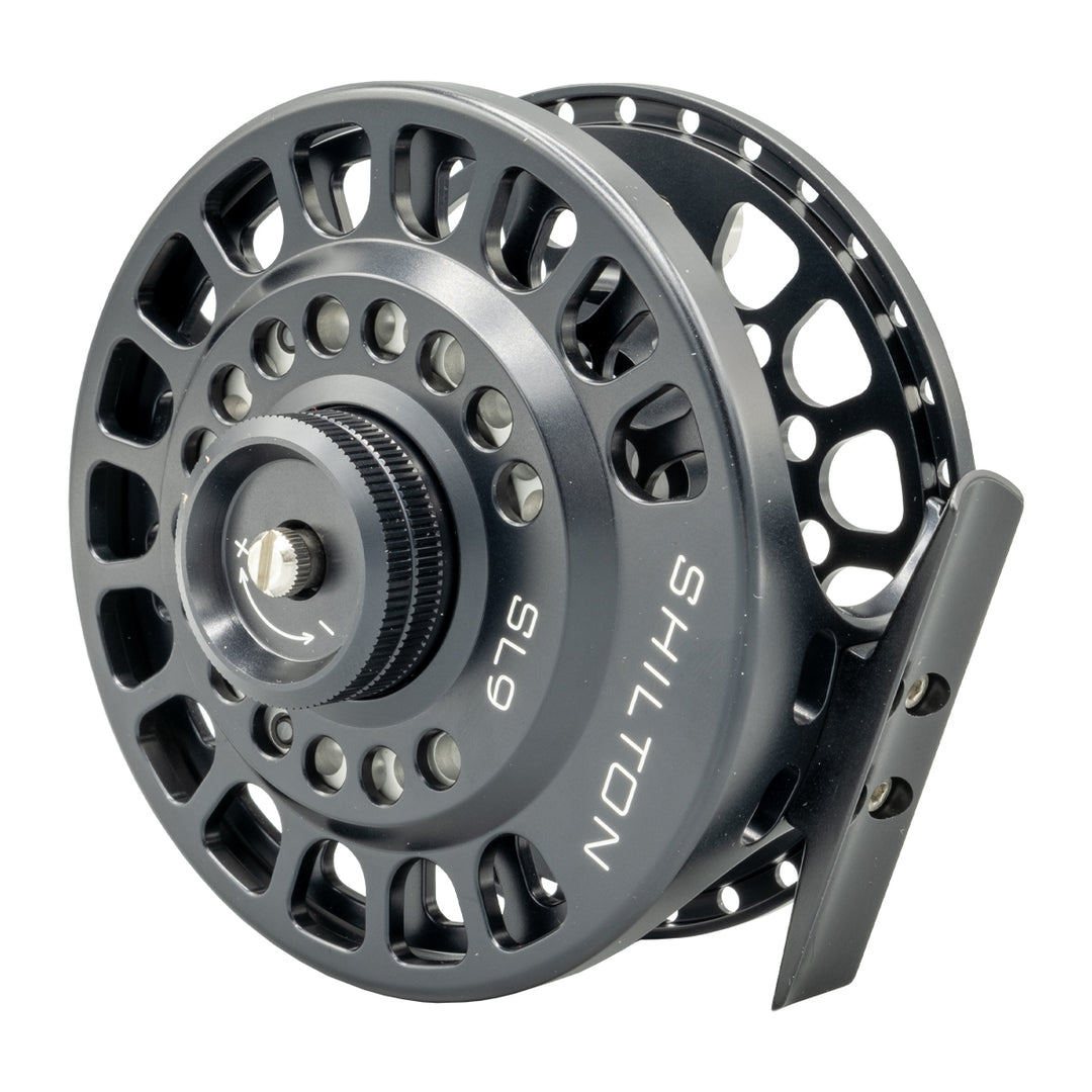 Shilton SL9 (-10wt) Reel Black - Madison River Fishing Company