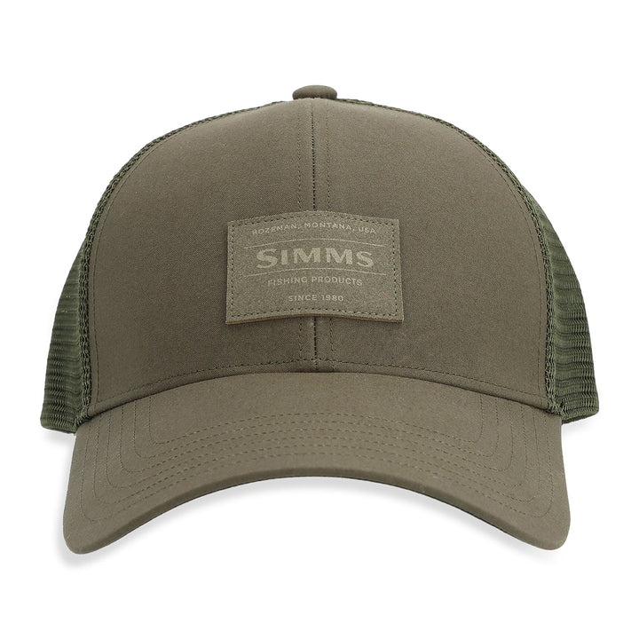 Simms Cardwell Trucker Dark Olive - Madison River Fishing Company