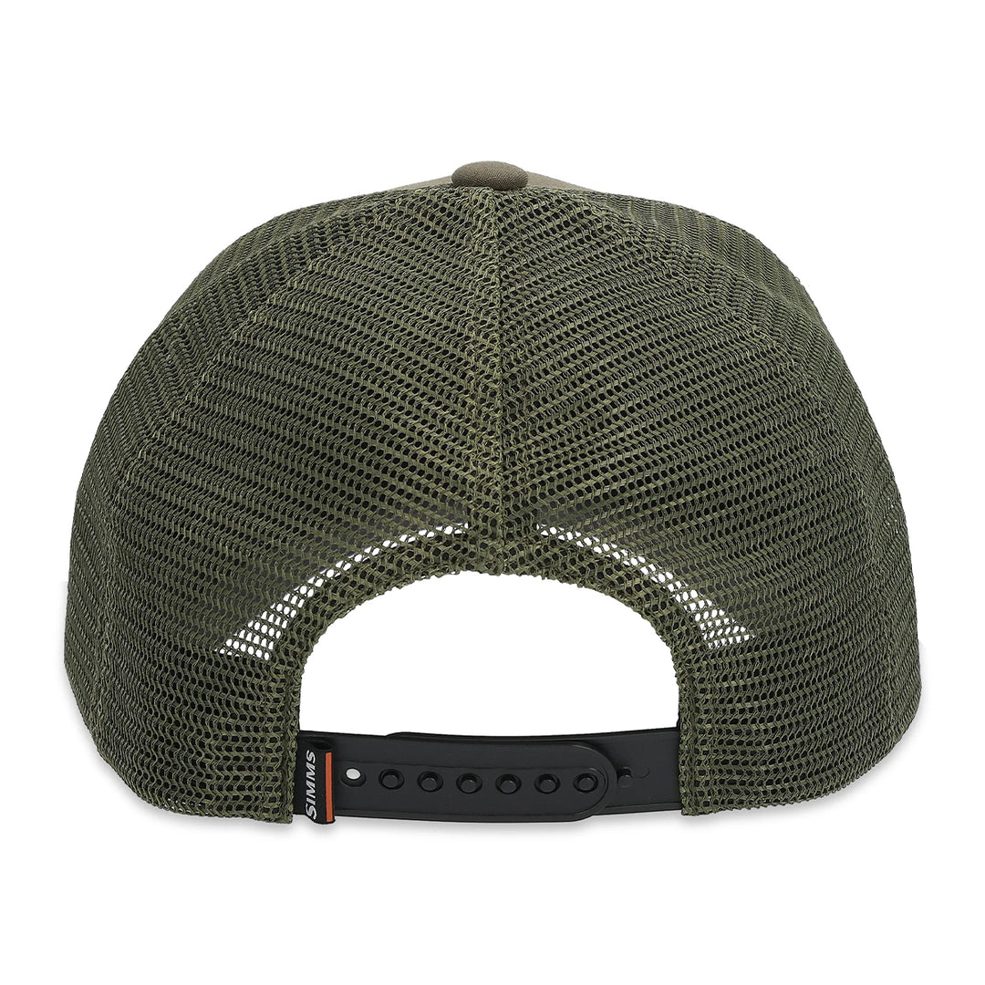 Simms Cardwell Trucker Dark Olive - Madison River Fishing Company